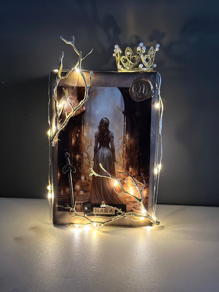 Book Decor Custom Art-Not for opening