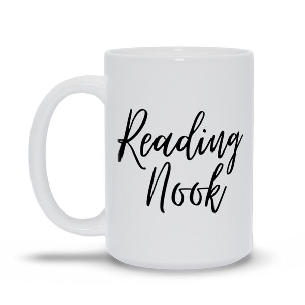 Reading nook Mug 15 oz - A Bookish Haven