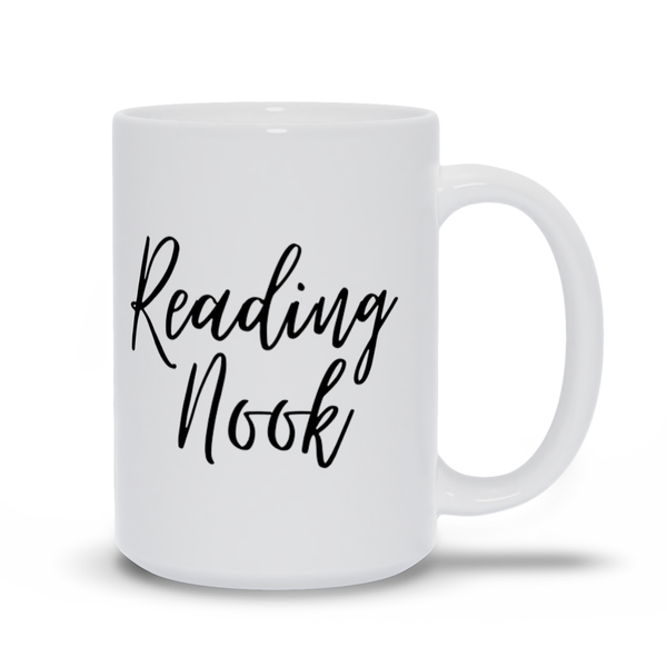 Reading nook Mug 15 oz - A Bookish Haven