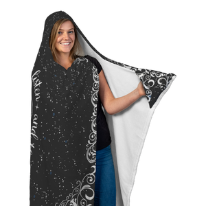 To The Stars Hooded Blanket
